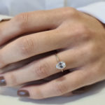 Pear Shaped Solitaire Engagement Ring Image