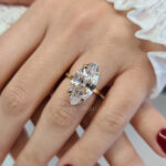 8.0ct Marquise Engagement Ring, Sirina Image