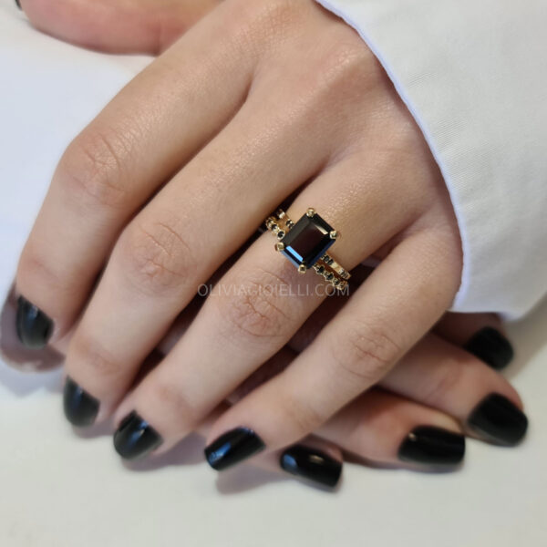 Black Diamond Black Wedding Rings